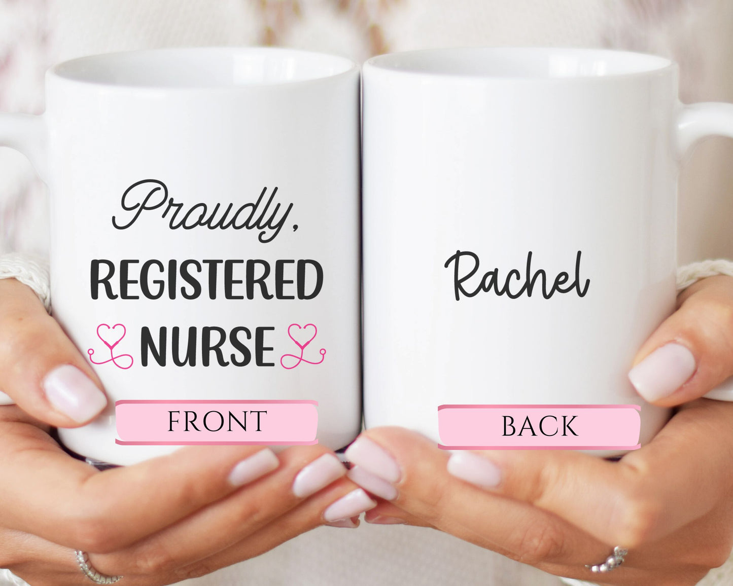 Proudly Nurse - Proffesion mug