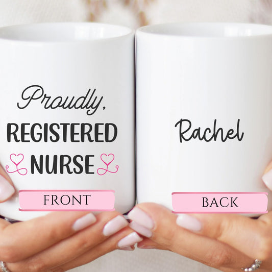 Proudly Nurse - Proffesion mug