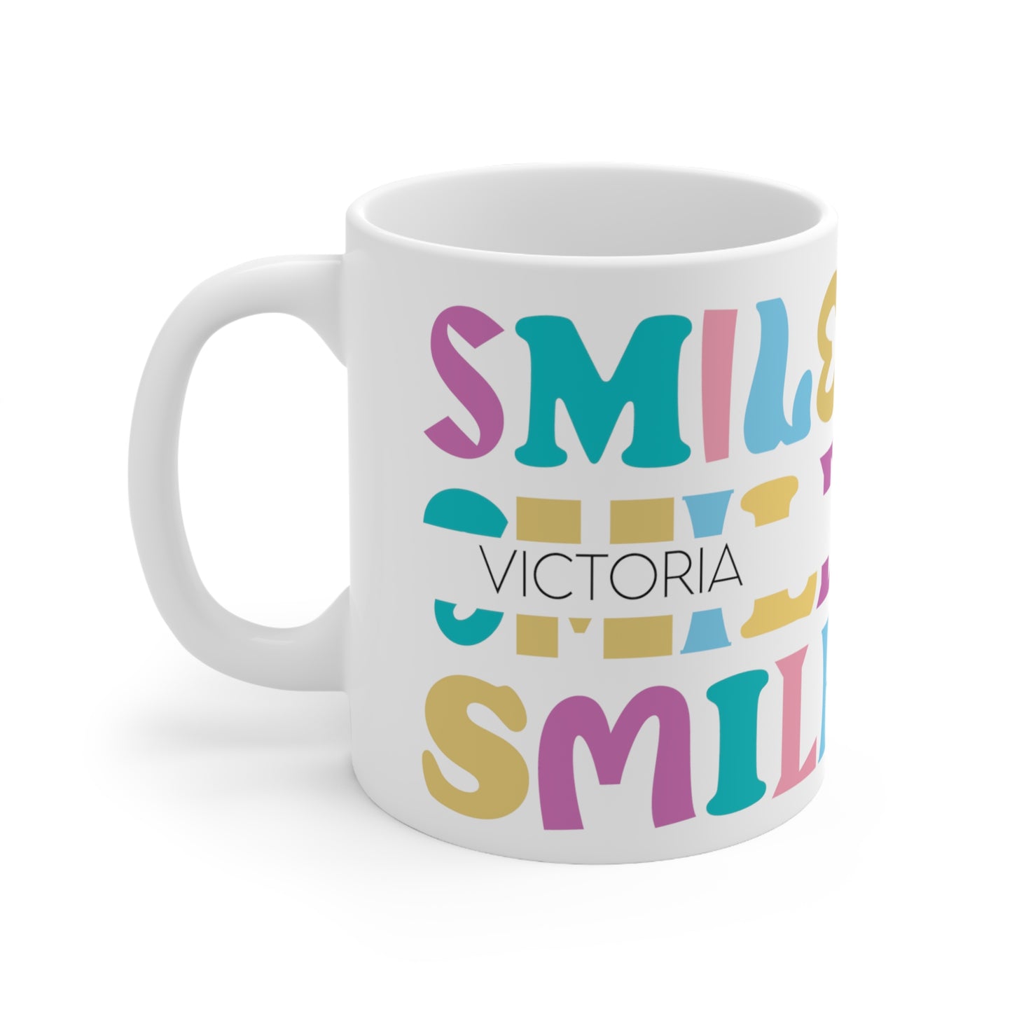 Smile - Custom name mug