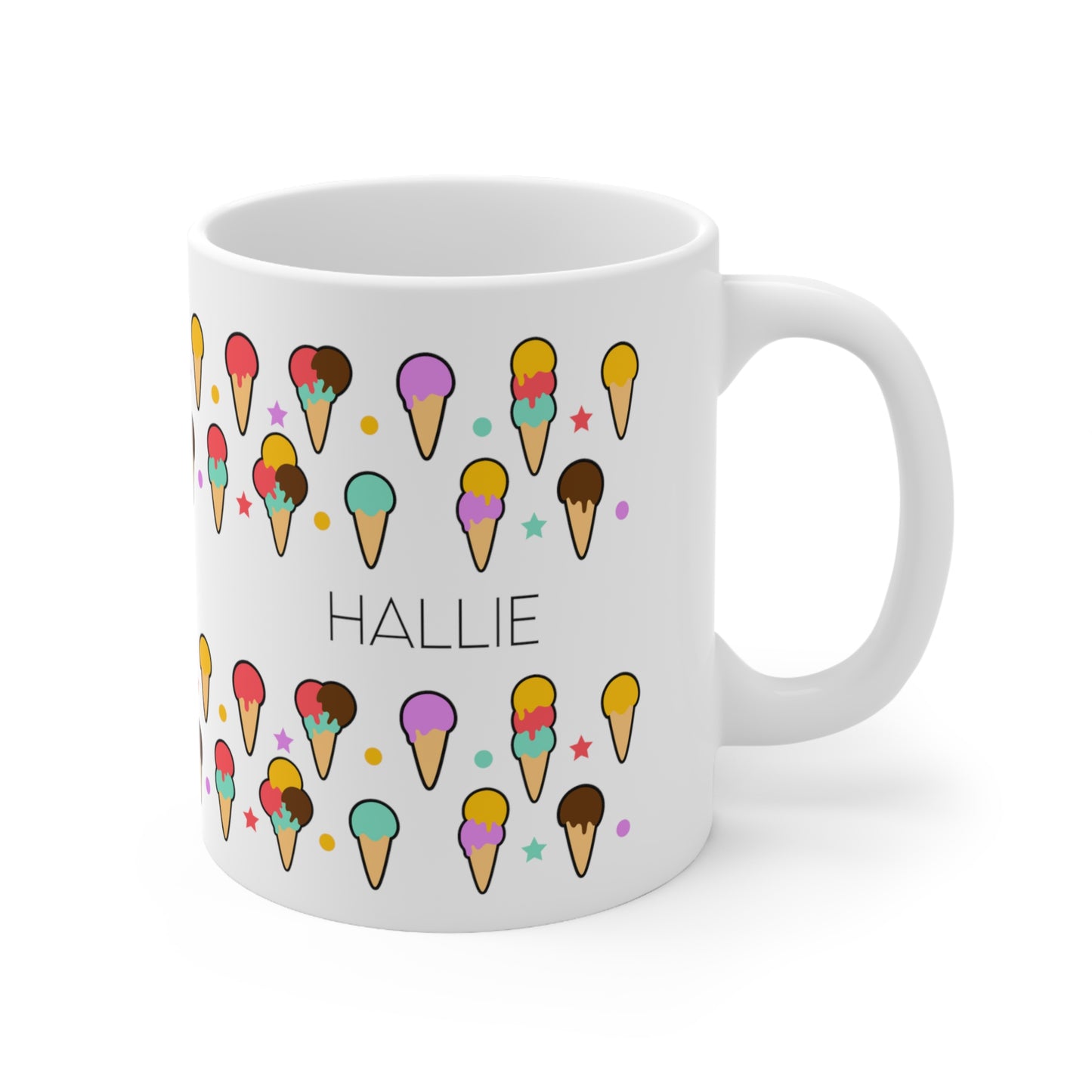 Ice cream - Custom name mug