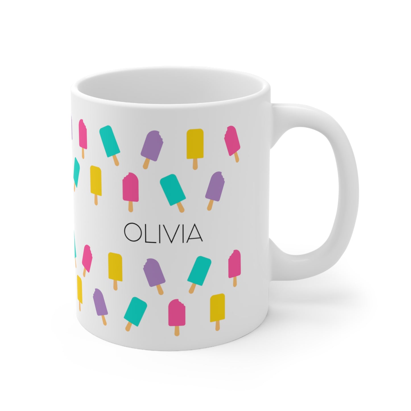 Popsicles - Custom name mug