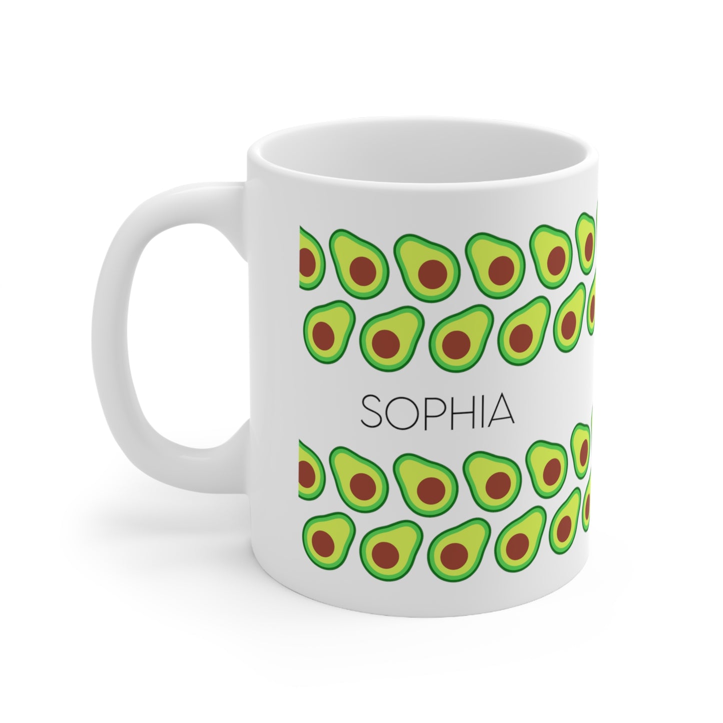 Avocado - Custom name mug