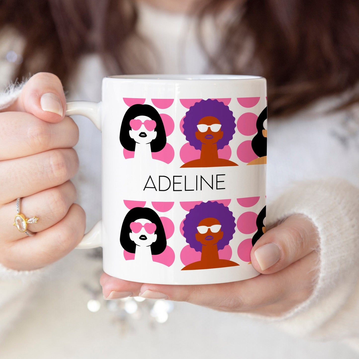 Woman - Custom name mug