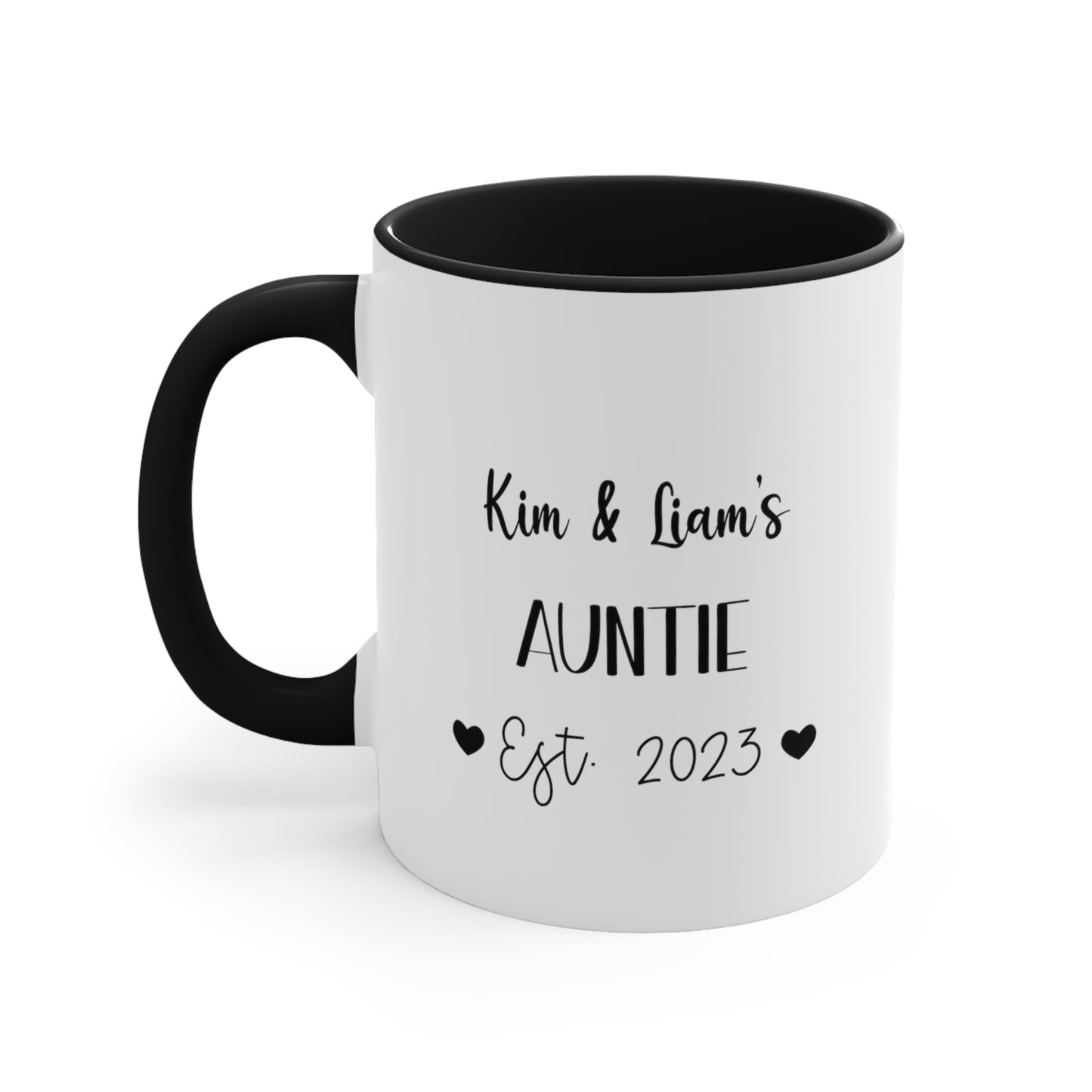 Auntie of twins - Custom Mug