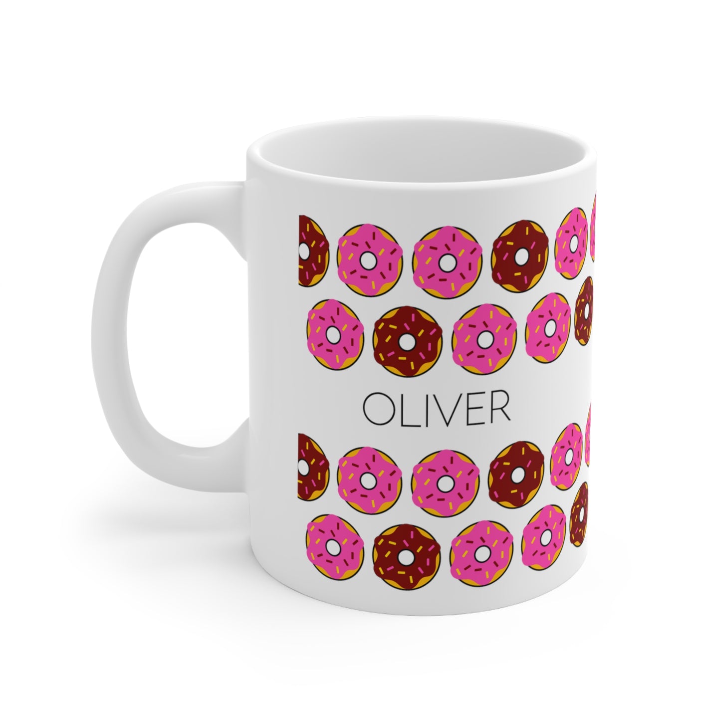 Donuts - Custom name mug