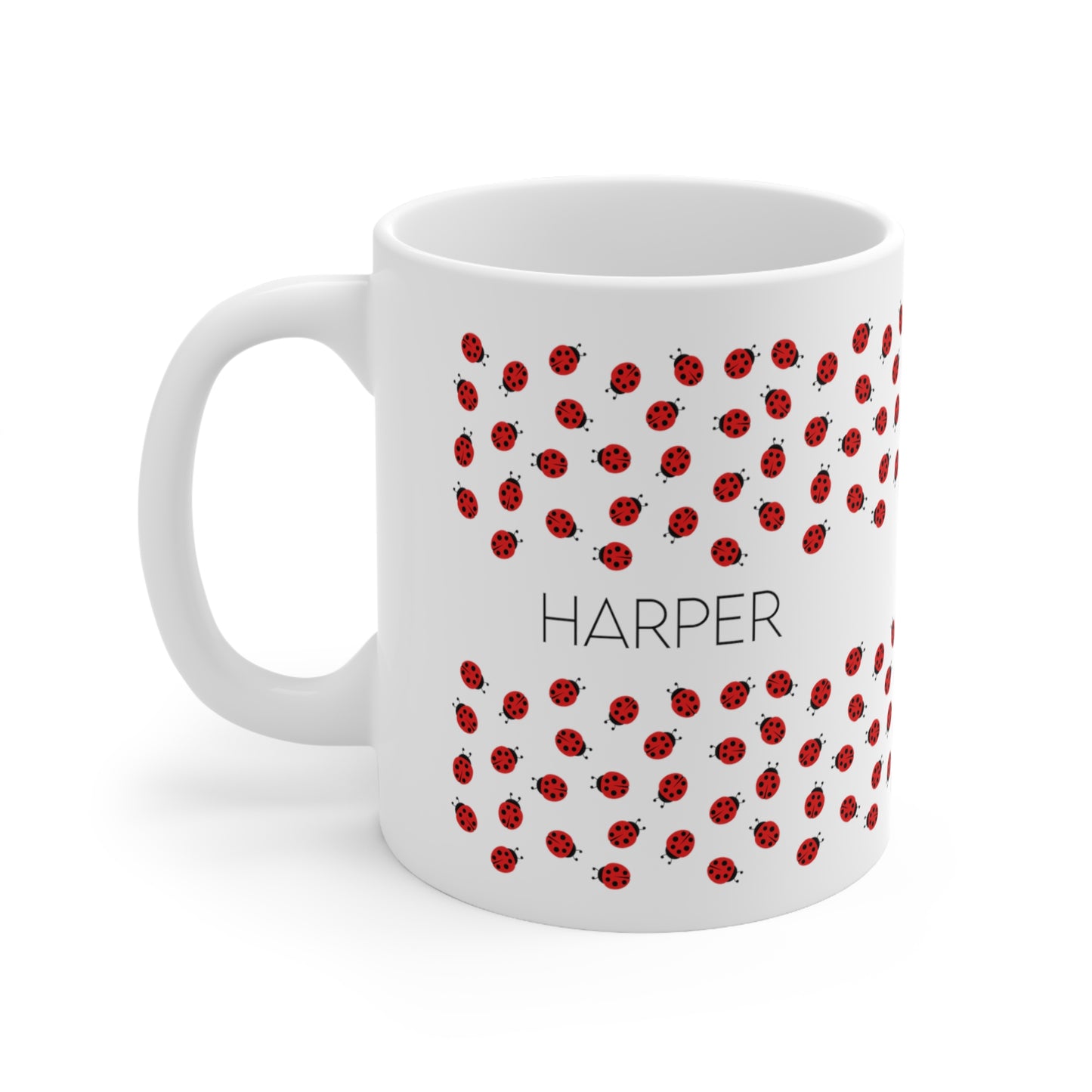 Ladybug - Custom name mug