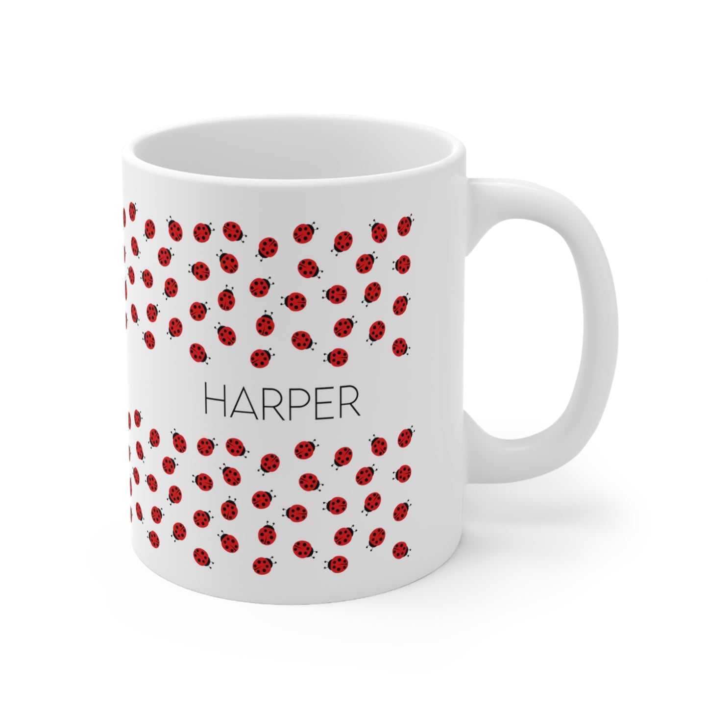 Ladybug - Custom name mug