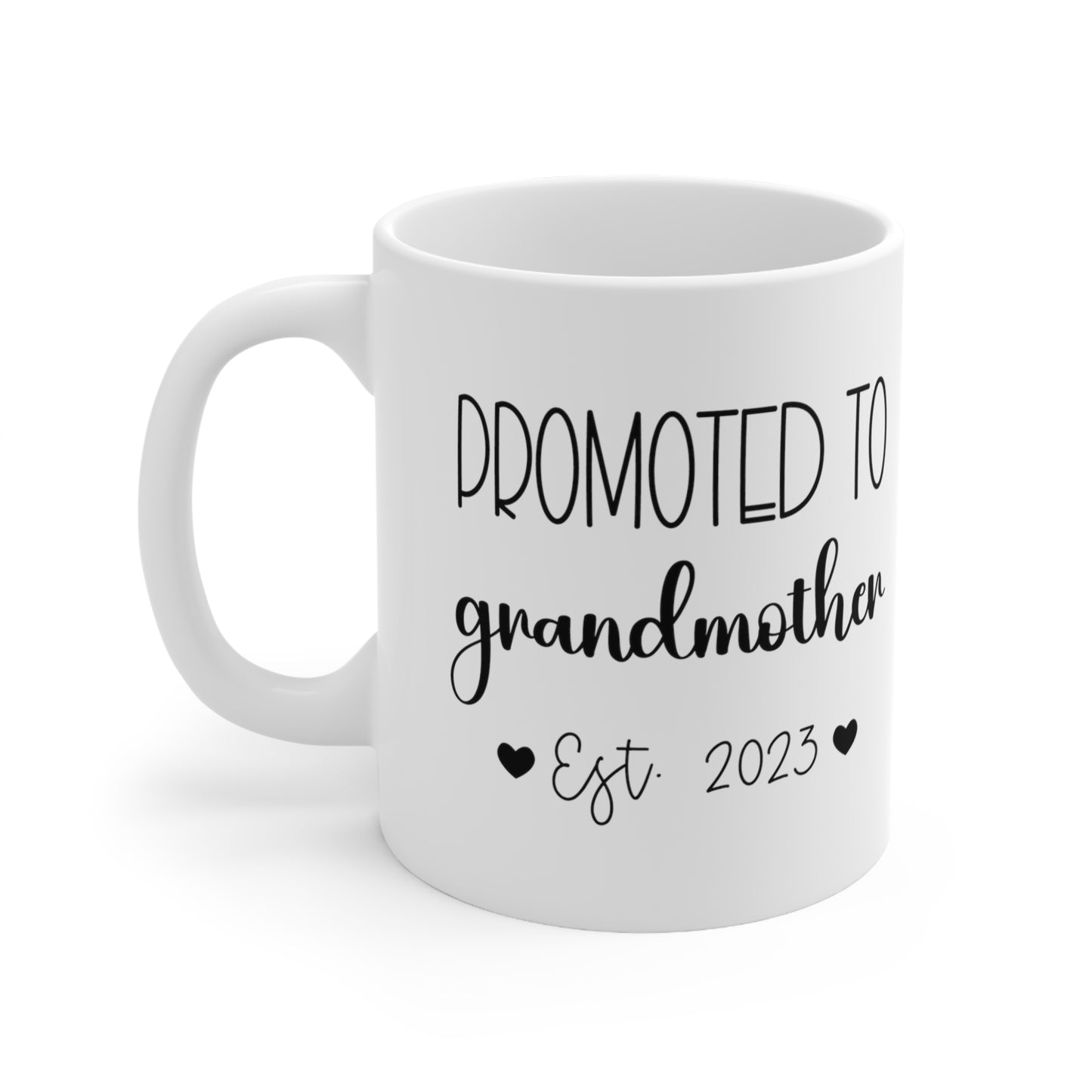 Promoted to grandmother - Custom Mug