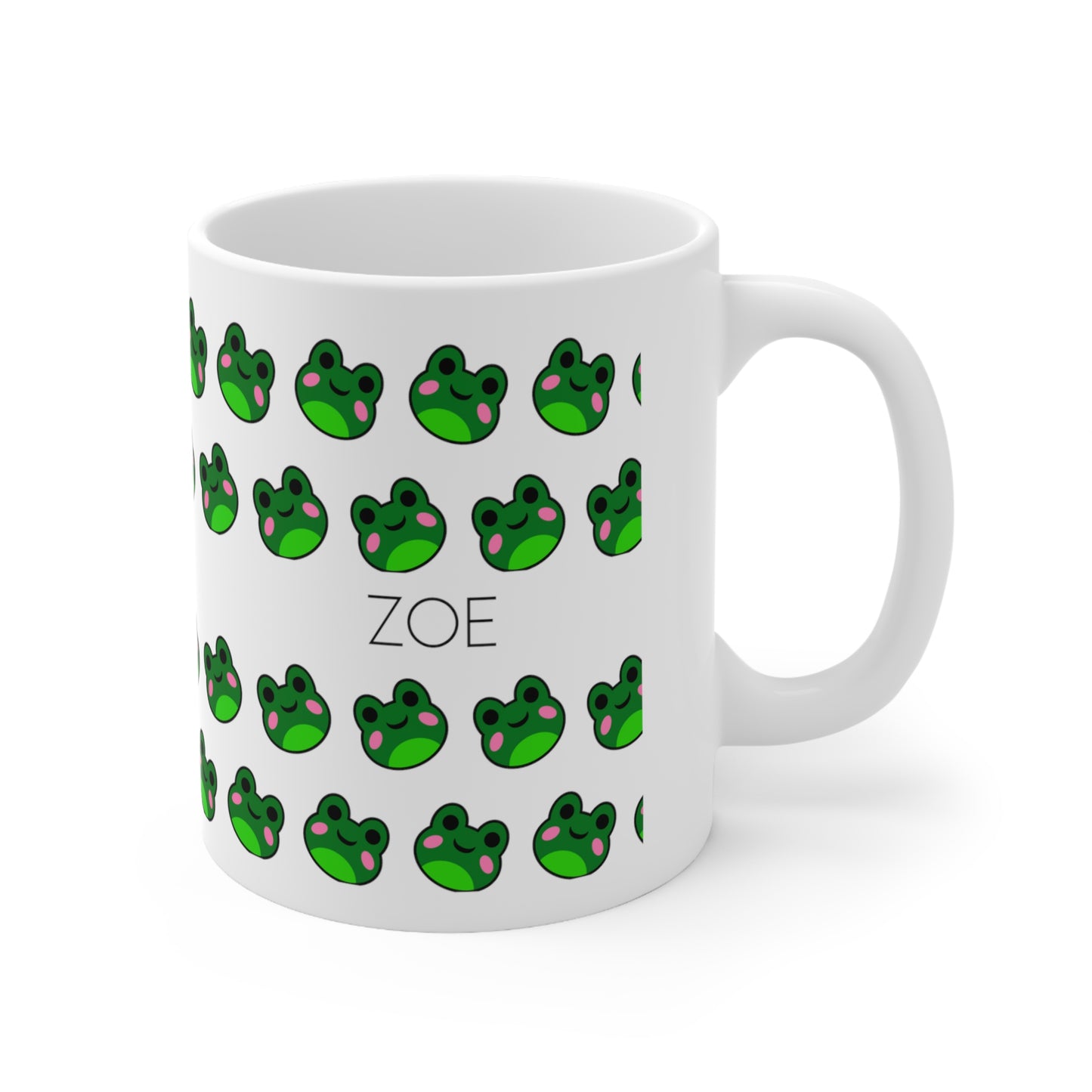 Frogs - Custom name mug