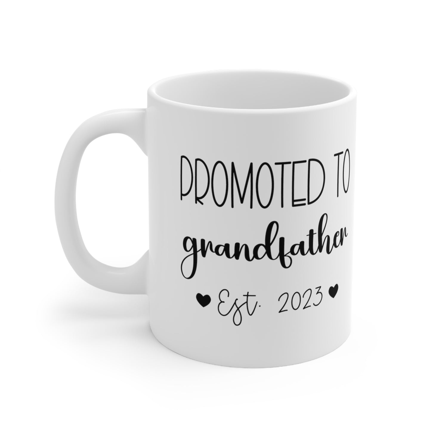 Promoted to grandfather - Custom Mug