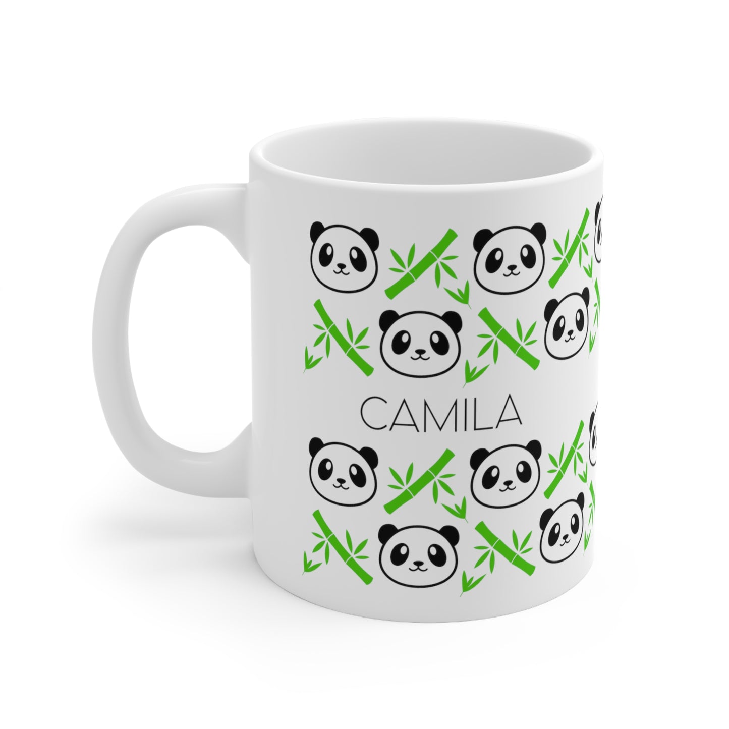 Panda bears - Custom name mug