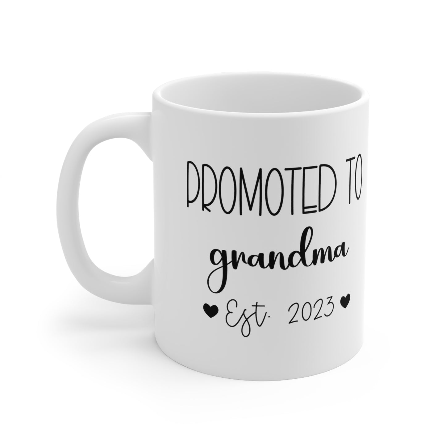 Promoted to grandma - Custom Mug