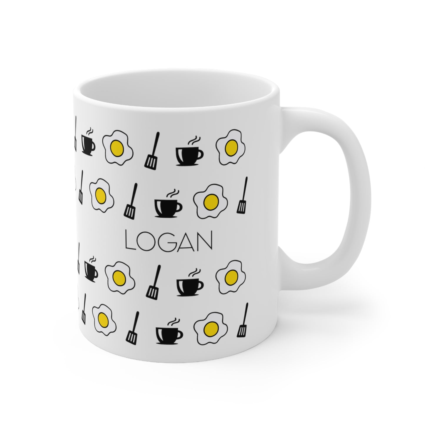 Name eggs - Custom name mug