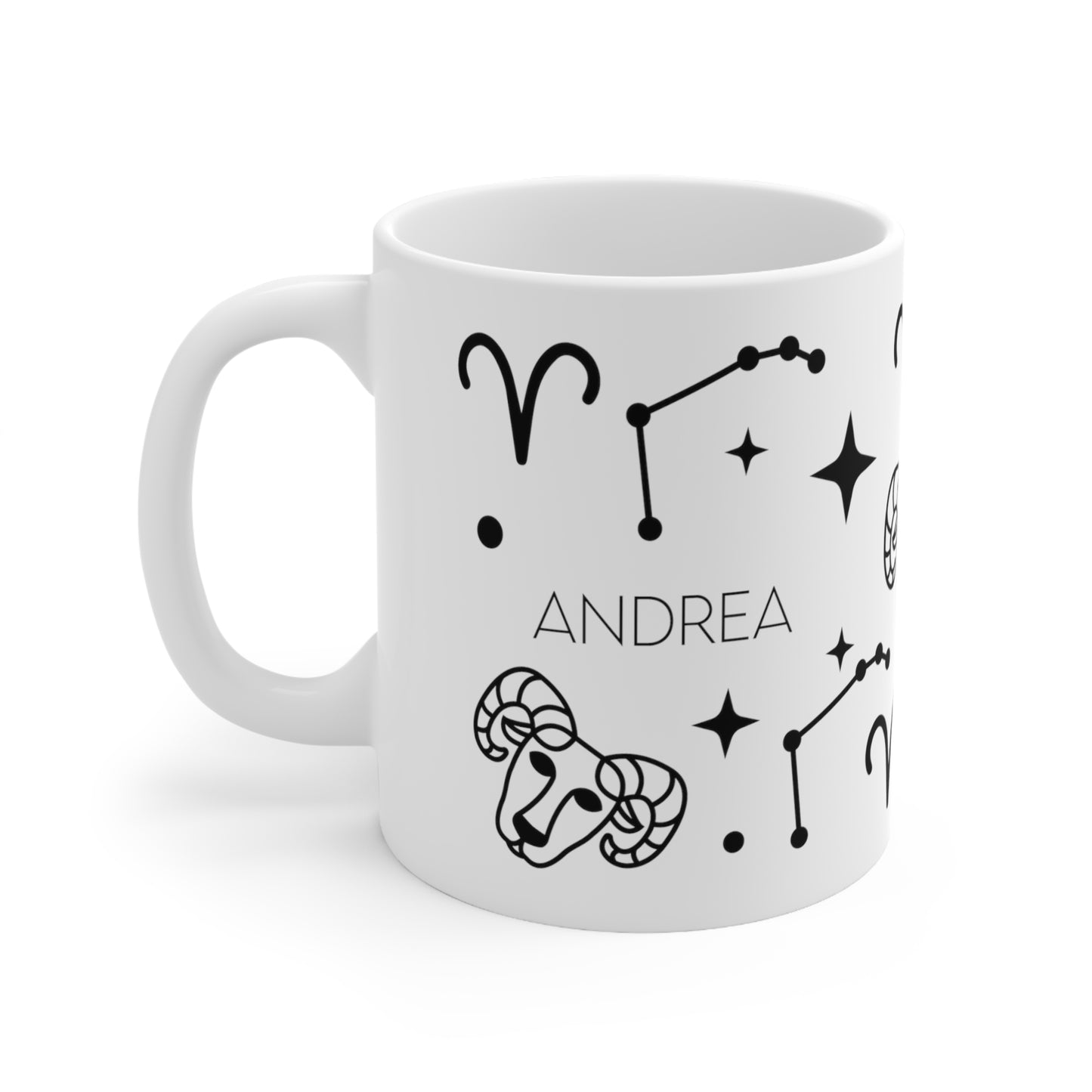 Aries - Custom name mug