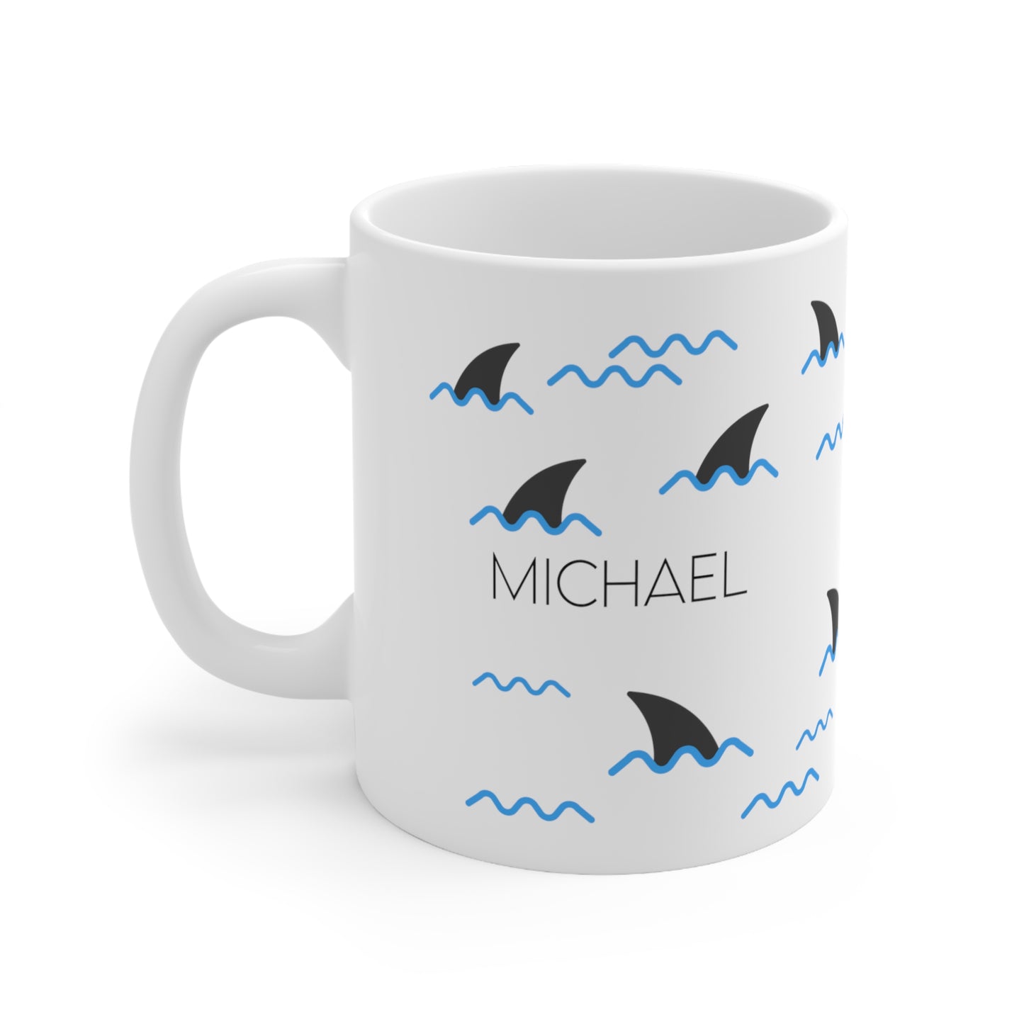 Shark - Custom name mug