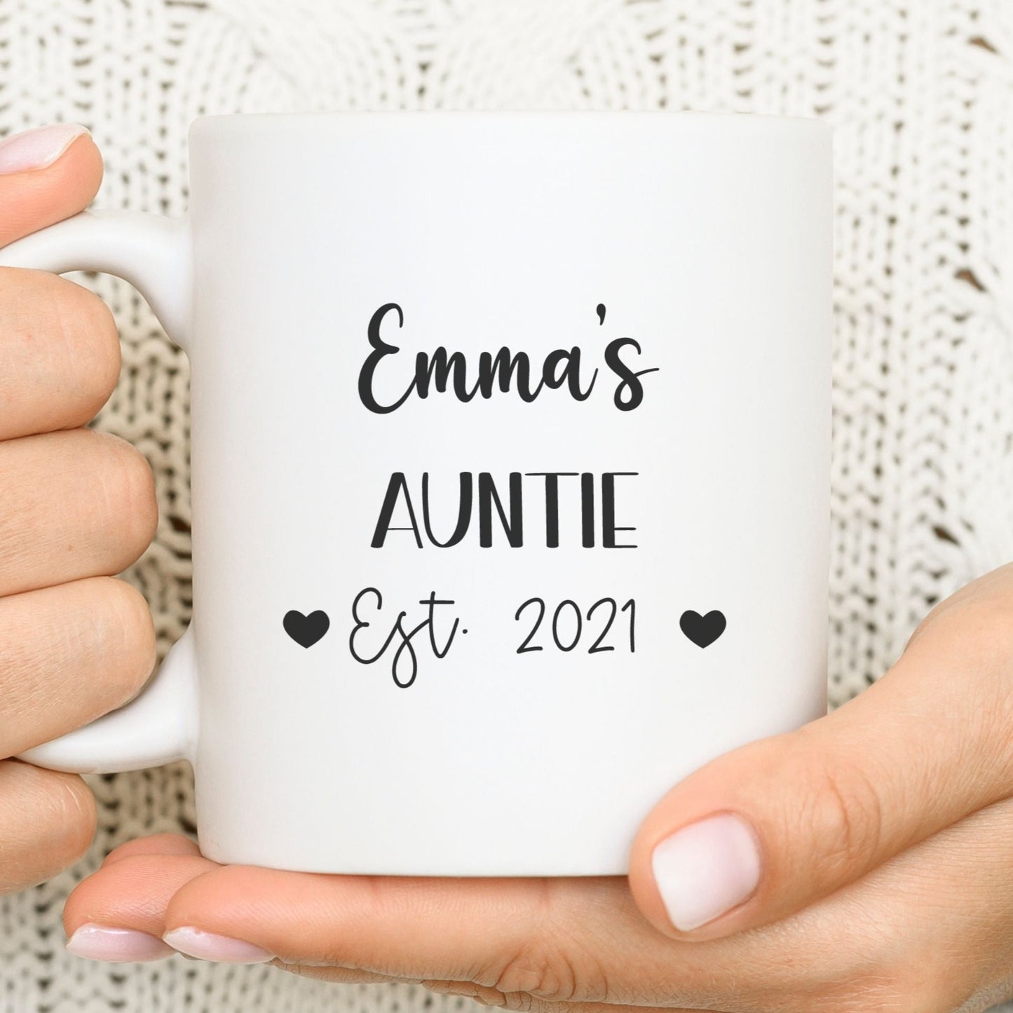 Auntie of - Custom Mug