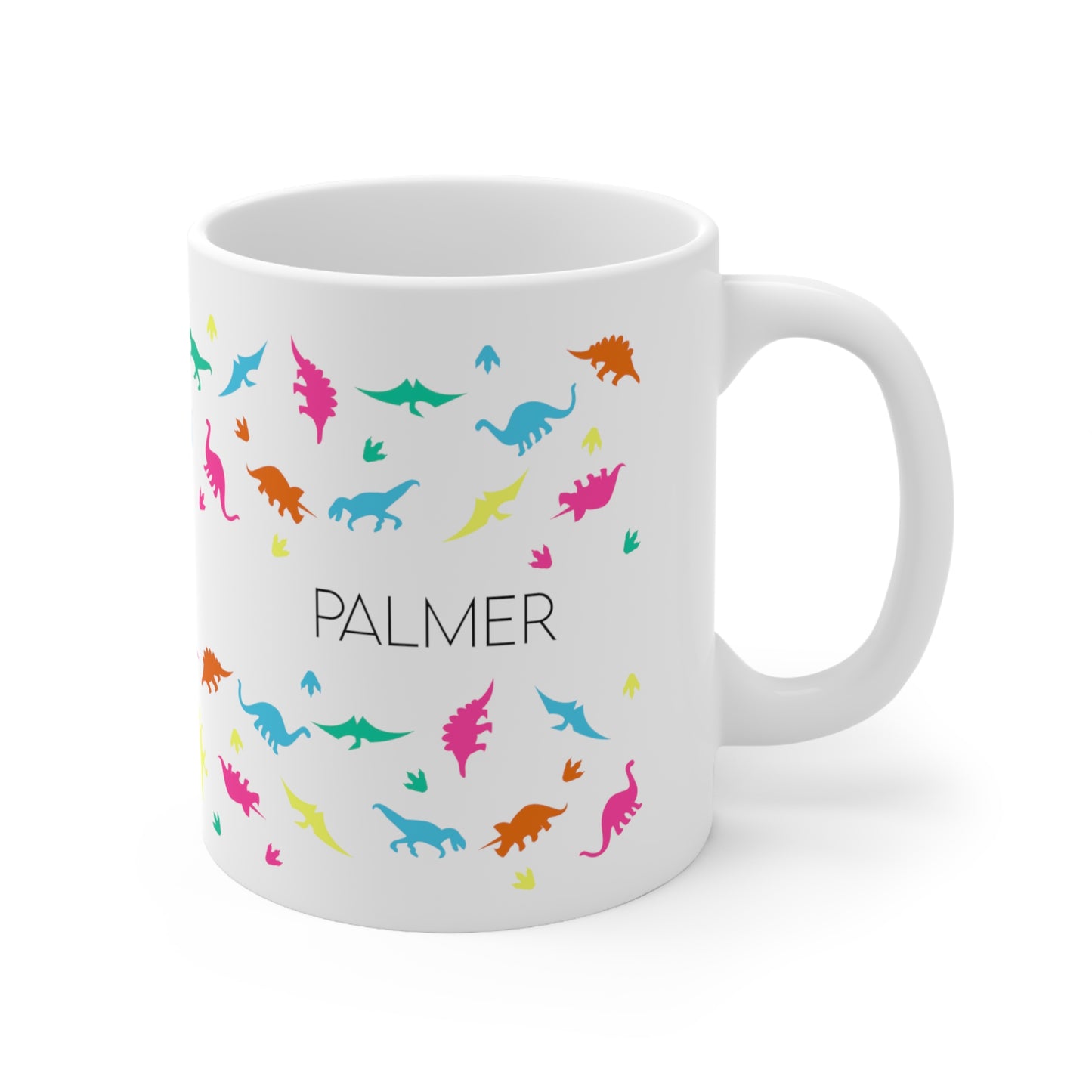 Dinosaurs - Custom name mug