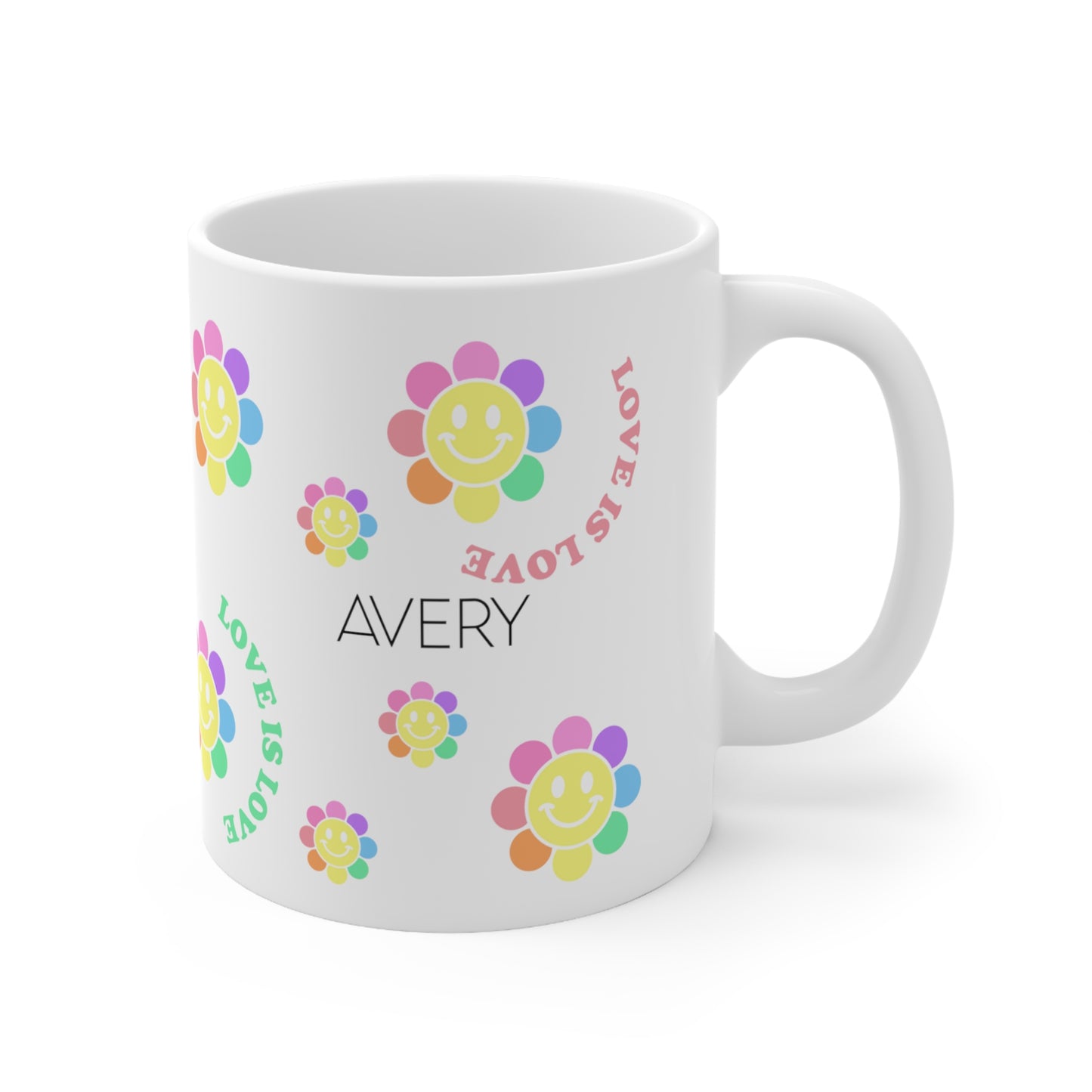 Love is love - Custom name mug