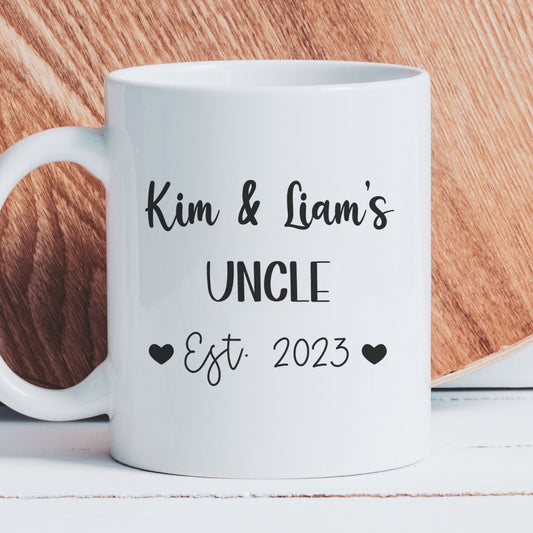 Uncle of twins - Custom Mug