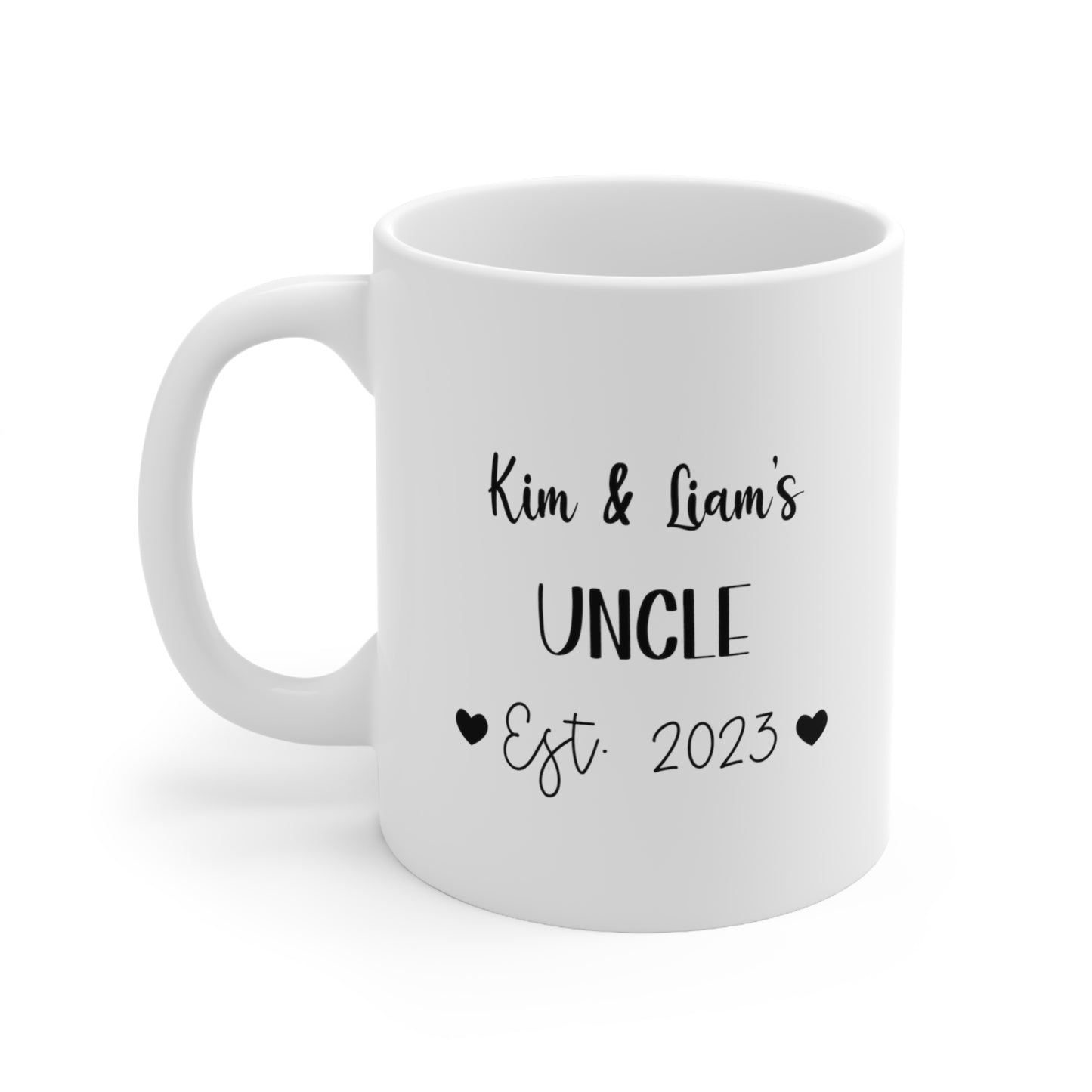 Uncle of twins - Custom Mug