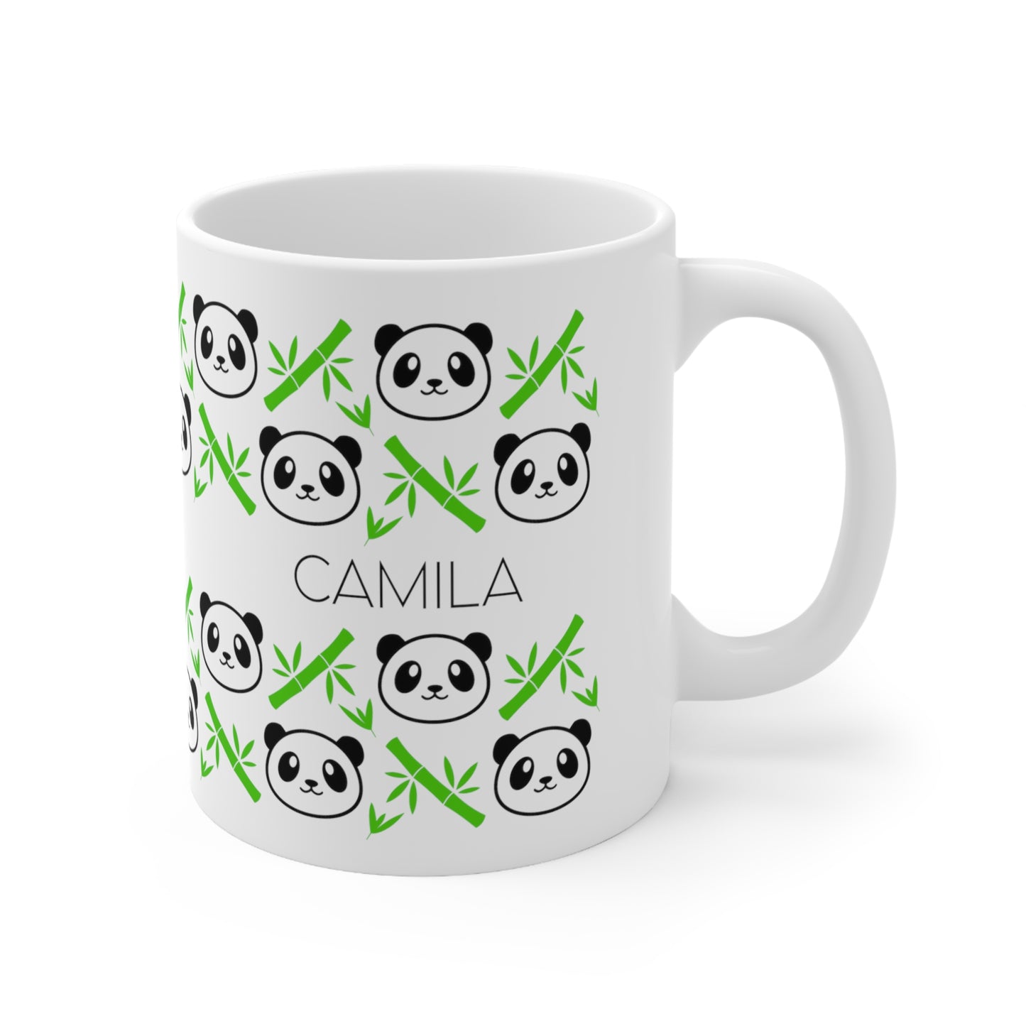 Panda bears - Custom name mug