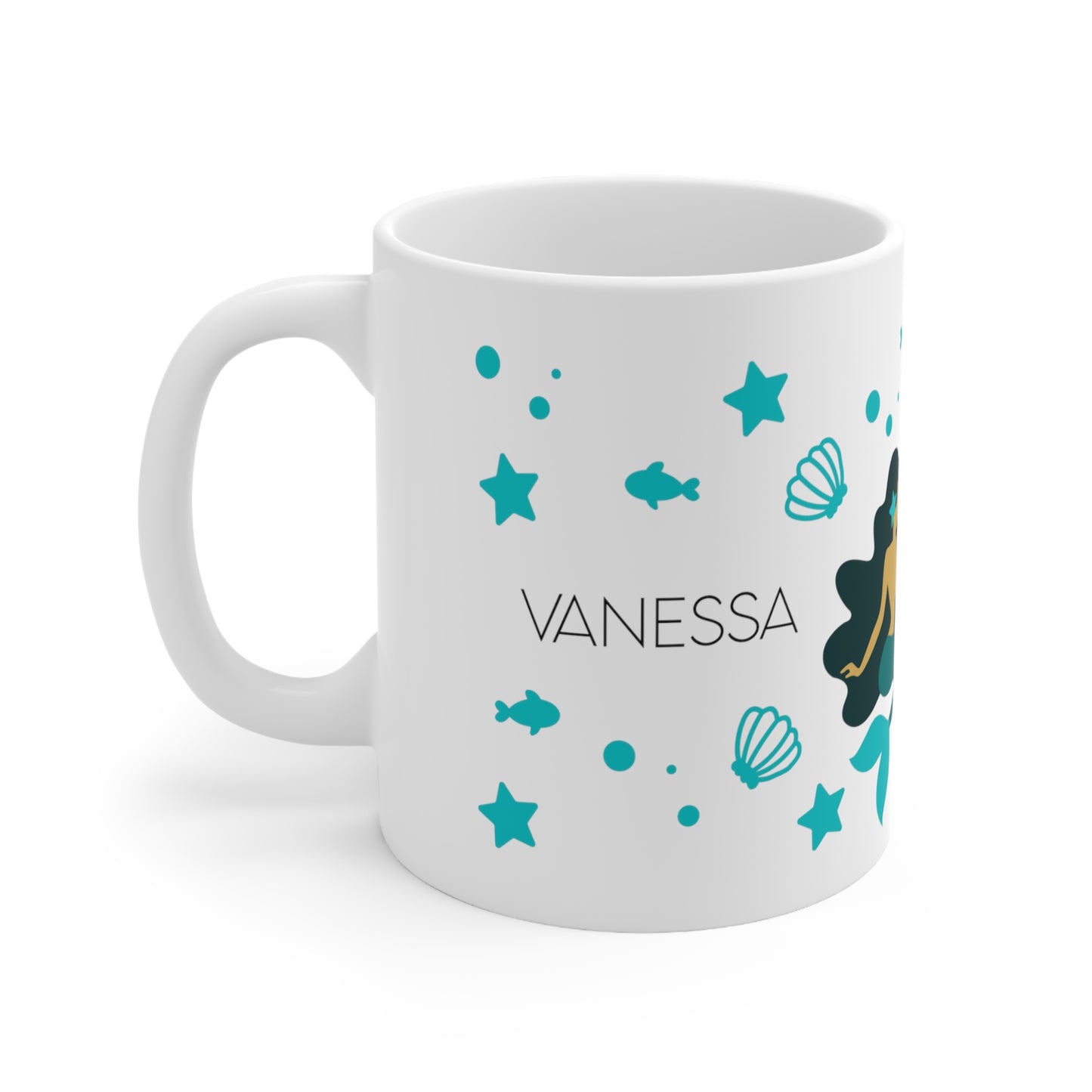 Mermaids - Custom name mug