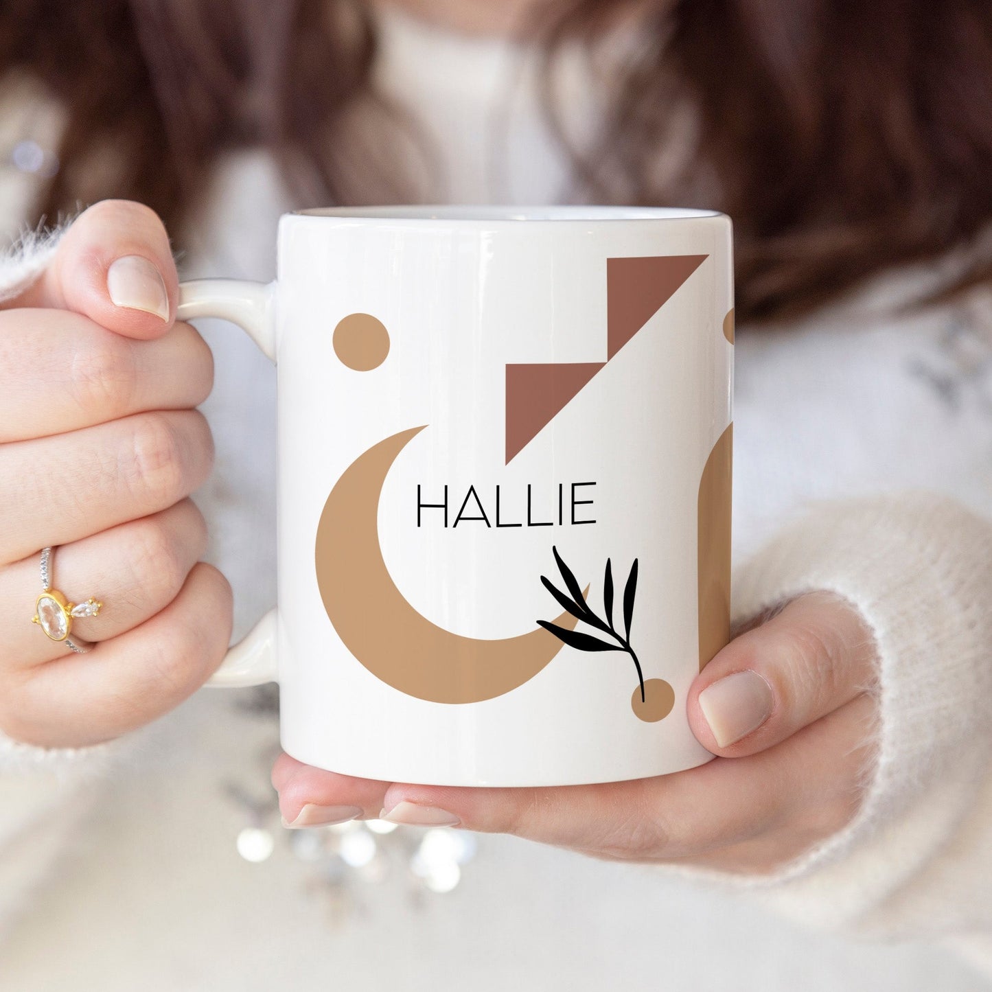 Boho - Custom name mug