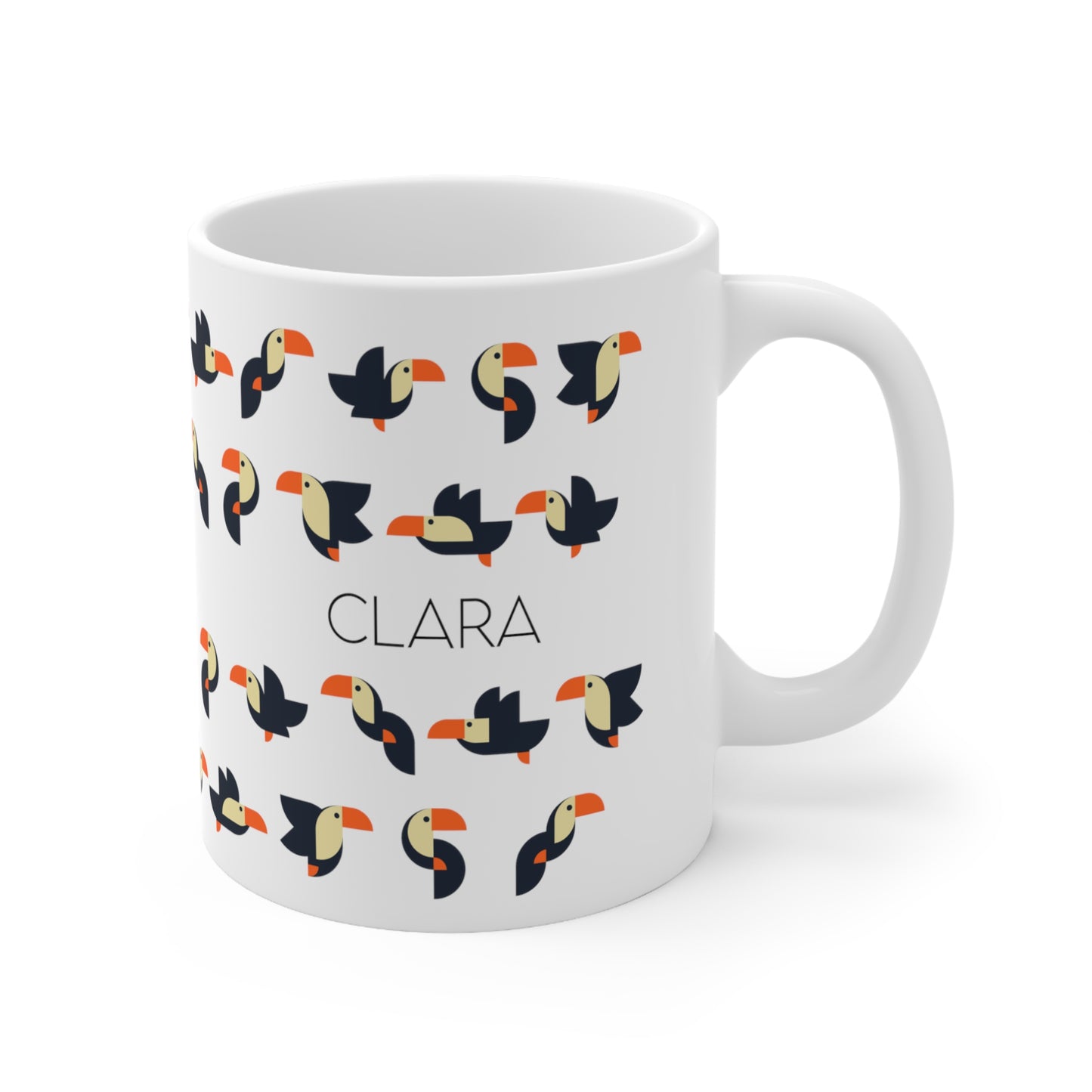 Toucan - Custom name mug