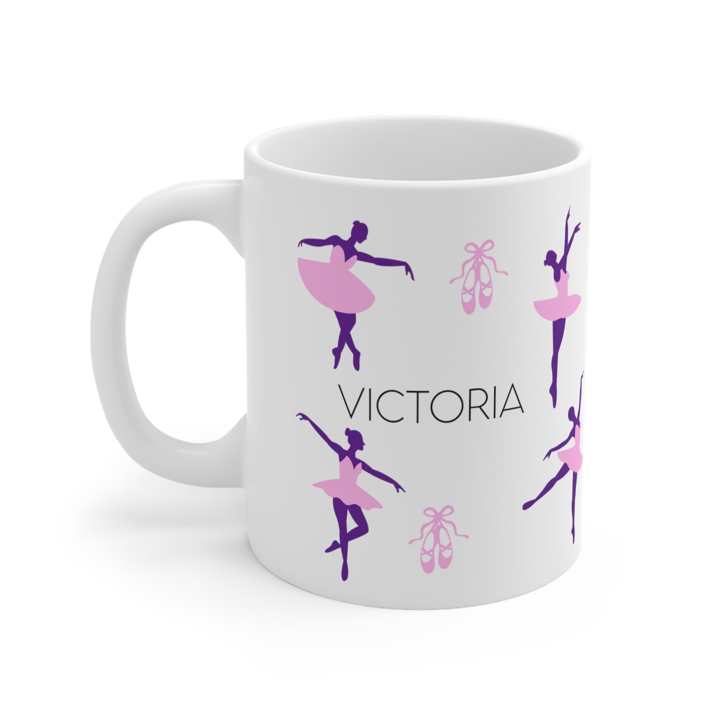 Ballet dancer - Custom name mug