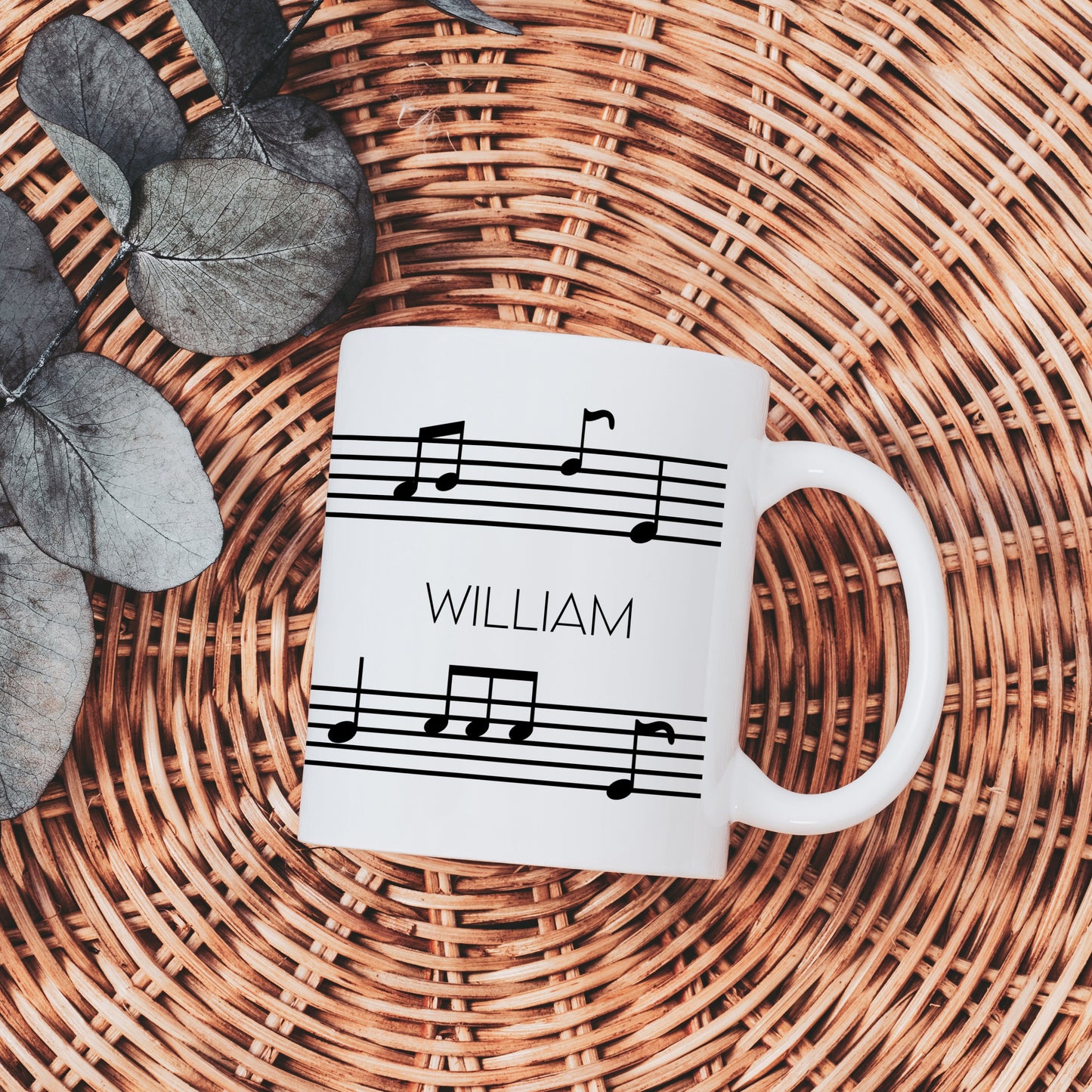 Music - Custom name mug