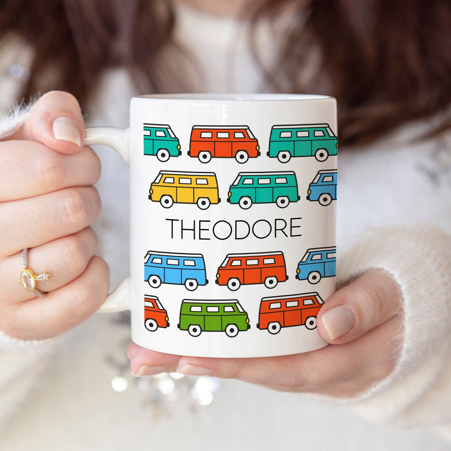 Car - Custom name mug