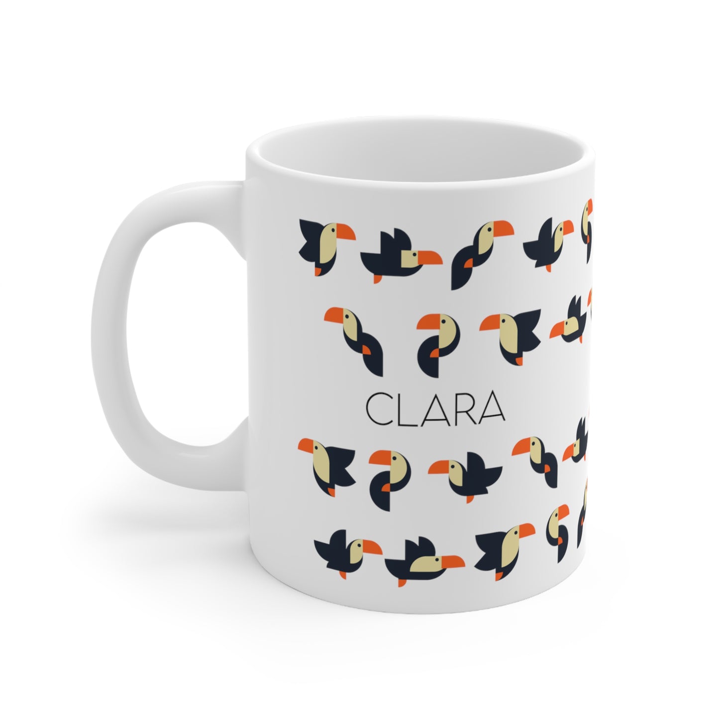 Toucan - Custom name mug