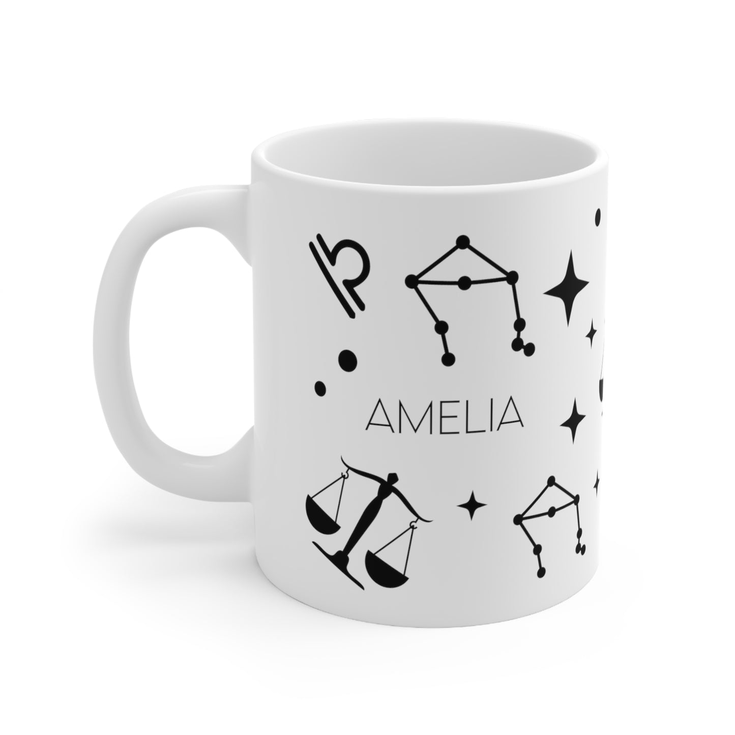 Libra - Custom name mug