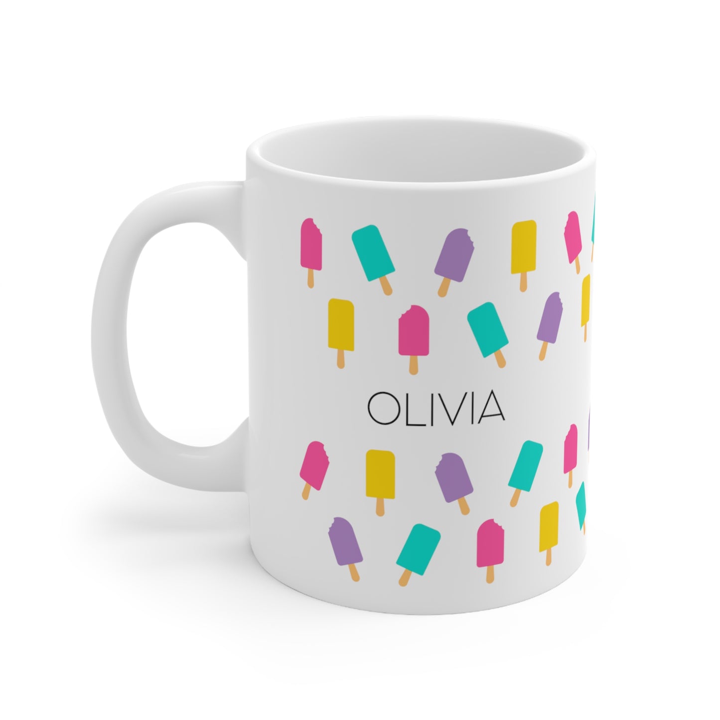 Popsicles - Custom name mug