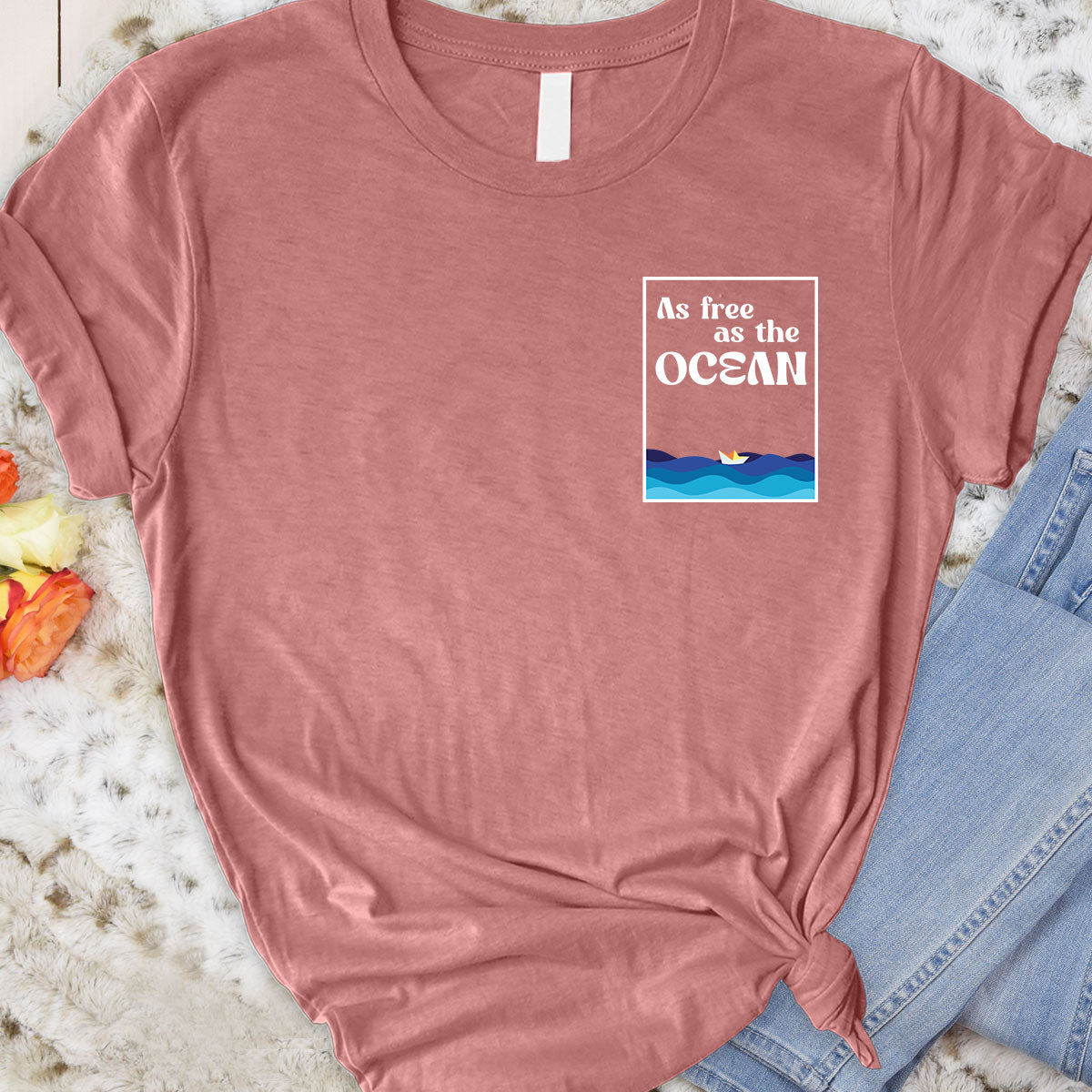 As free as the ocean Tee