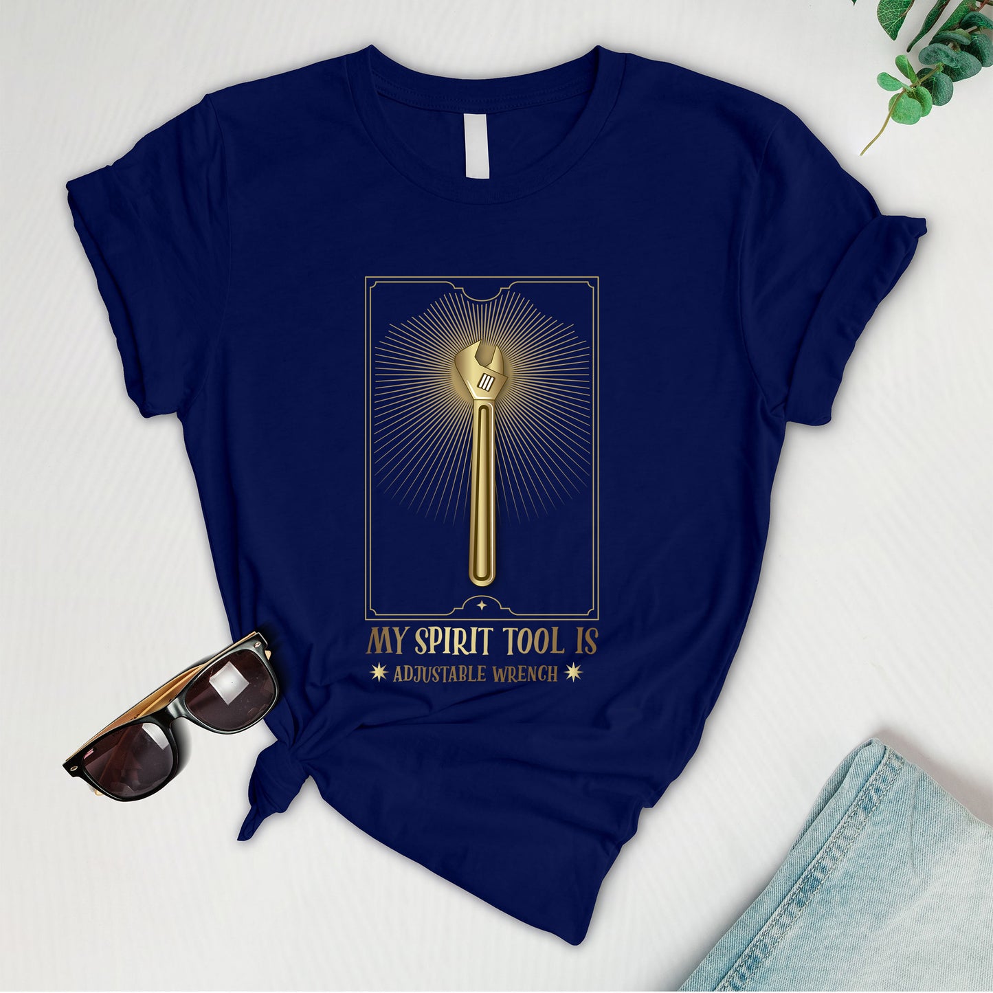 My spirit tool: Adjustable wrench Tee