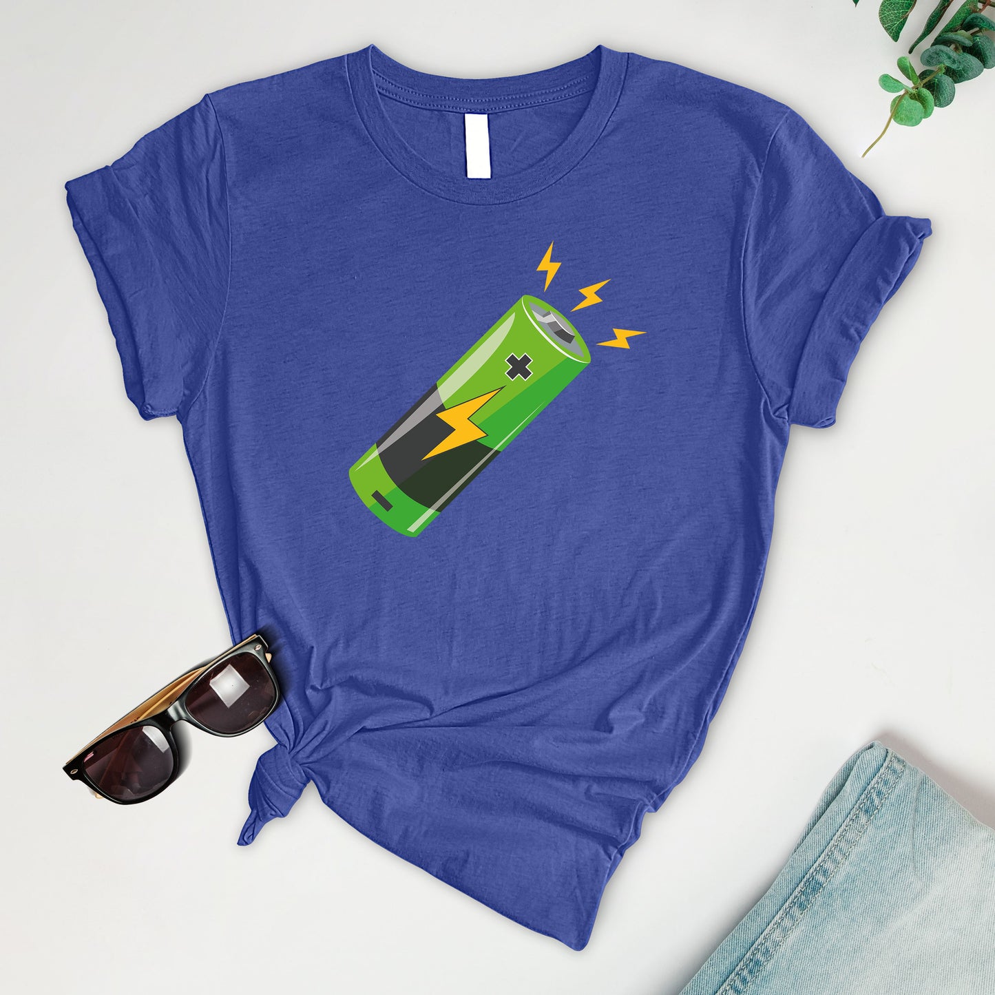 Battery positive Tee