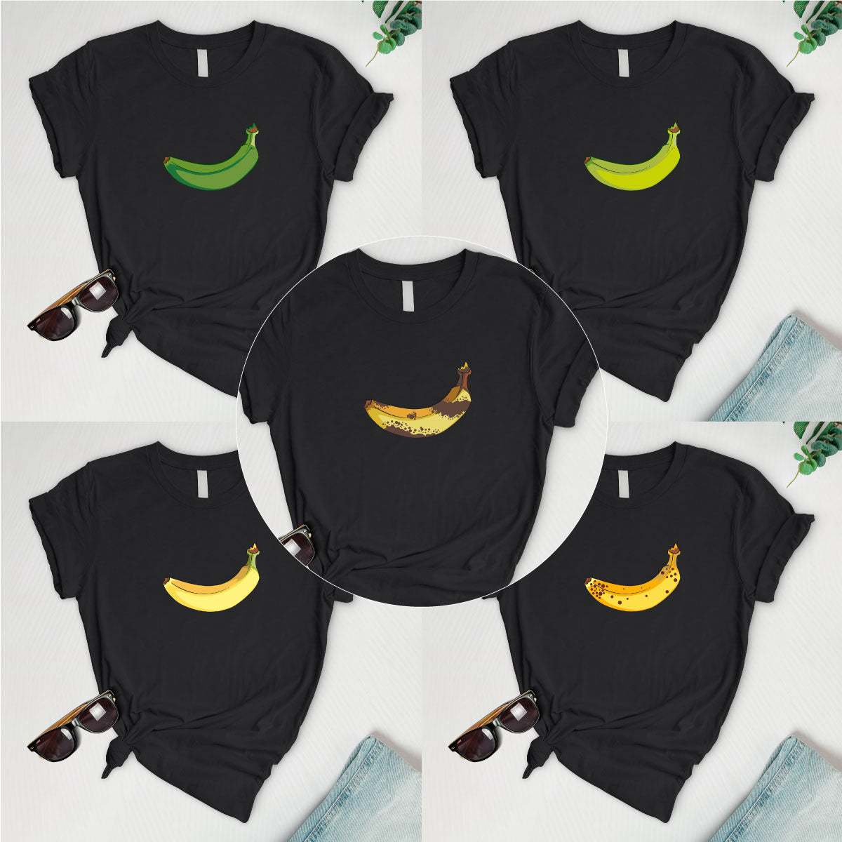 Banana Serie (5 tees)