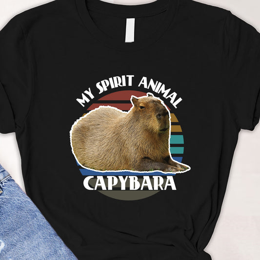 Capybara Tee - Spirit Animal