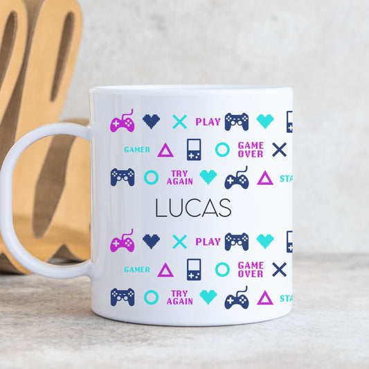 Gamer - Custom name mug