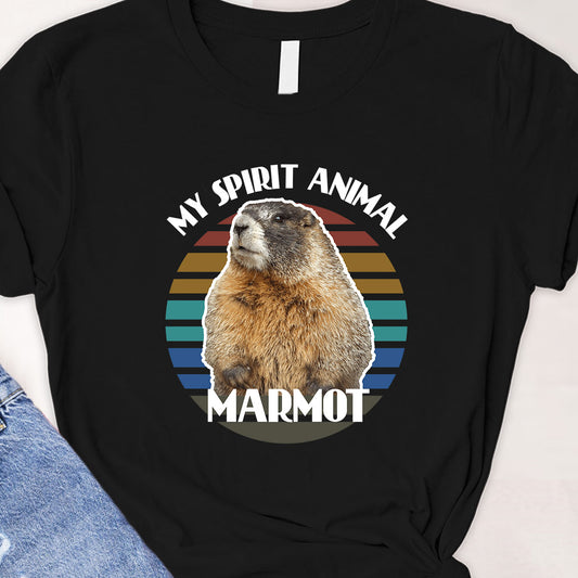 Marmot Tee - Spirit Animal