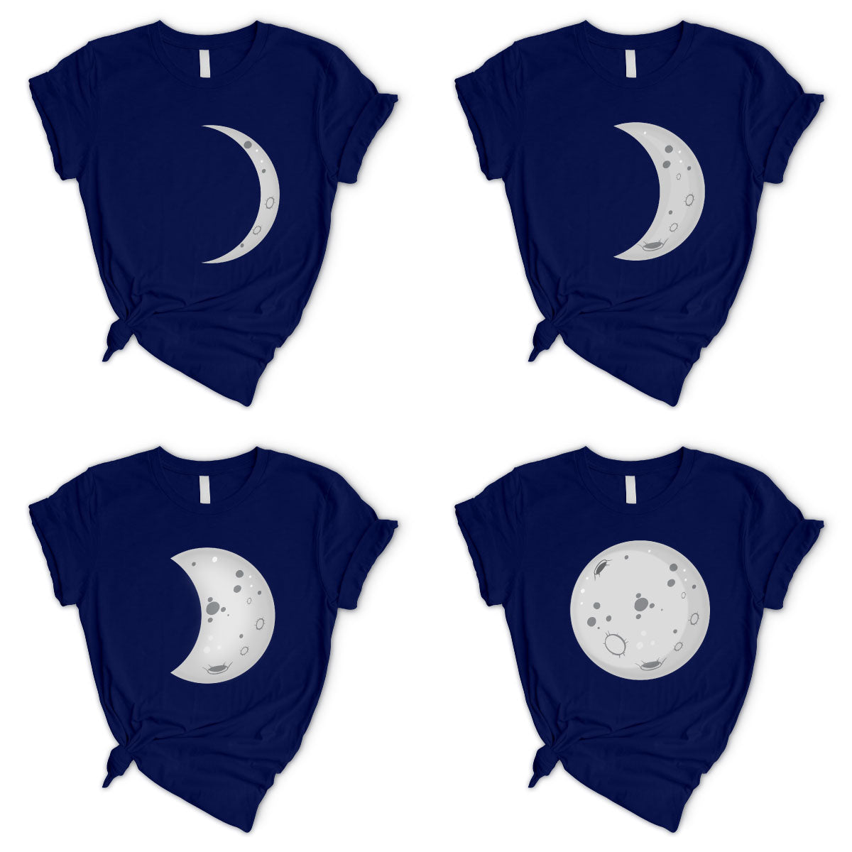 Moon Serie (4 tees)