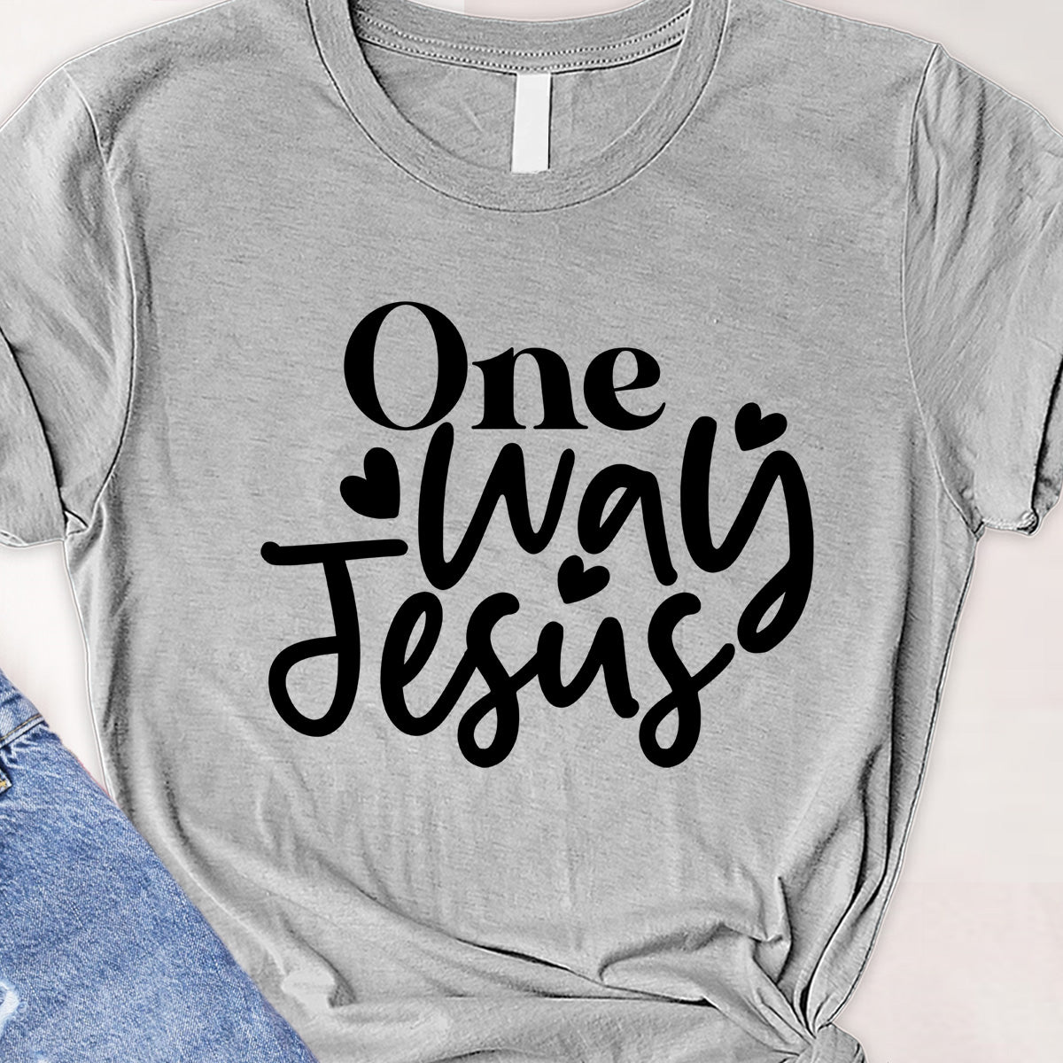 One way Jesus Tee