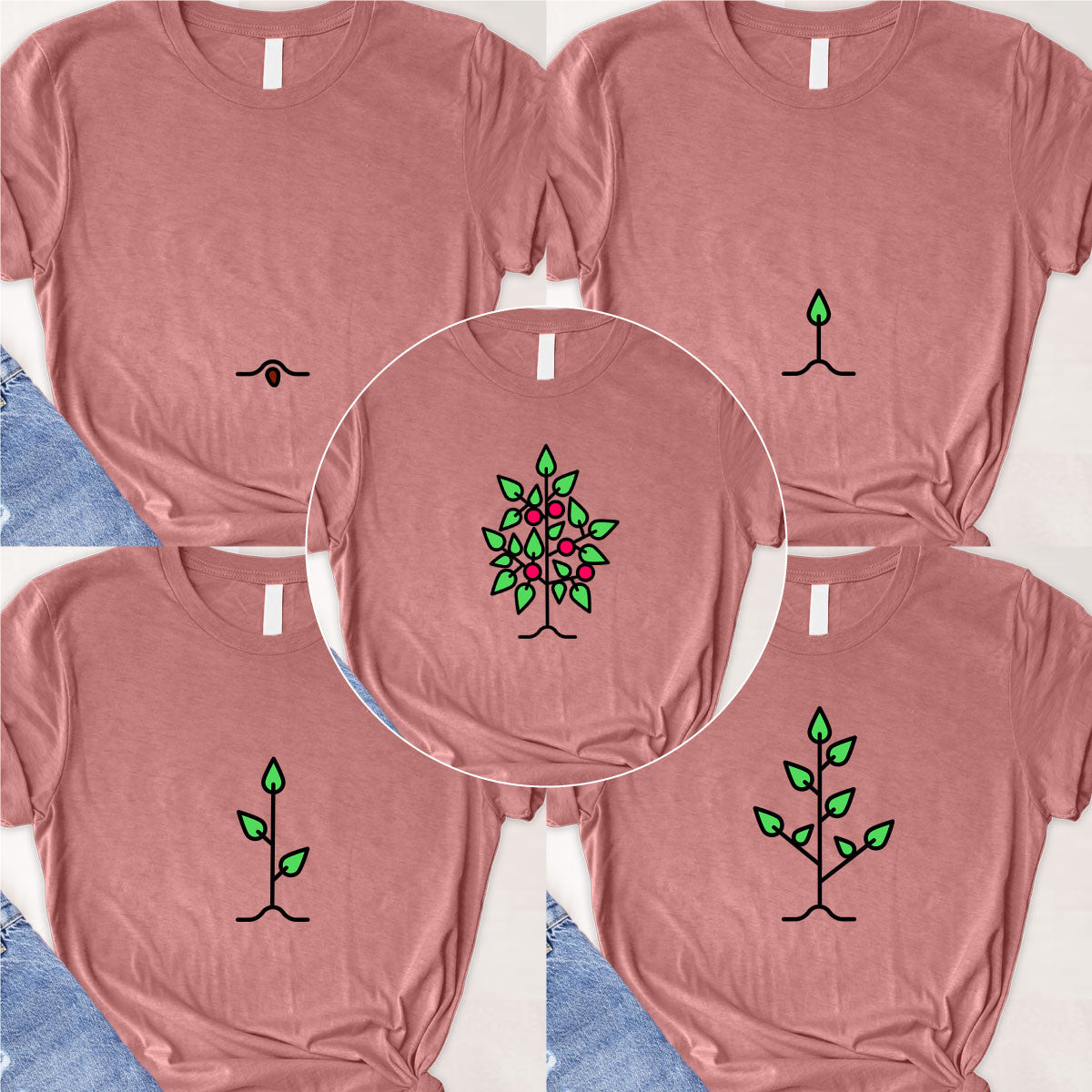 Plant Serie  (5 tees)