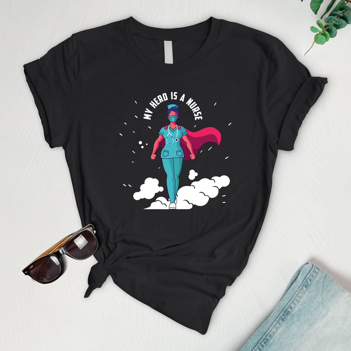 Superhero nurse Tee