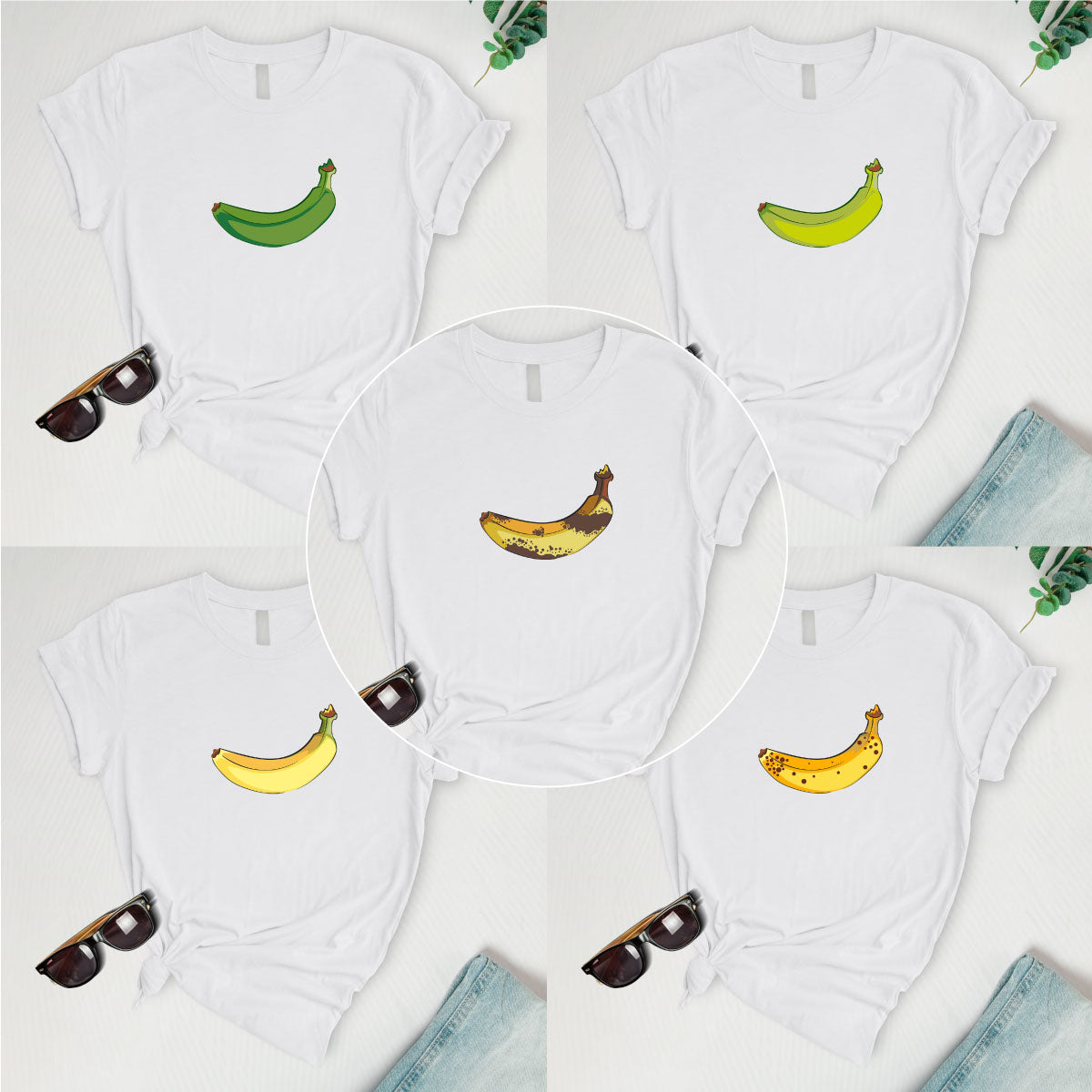 Banana Serie (5 tees)