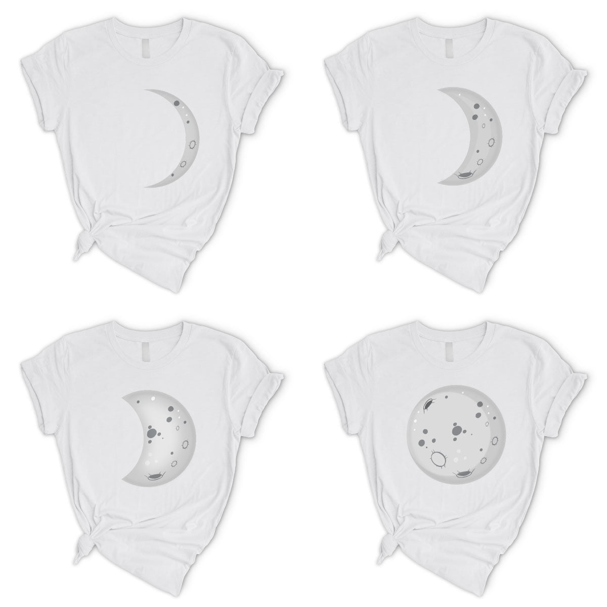 Moon Serie (4 tees)