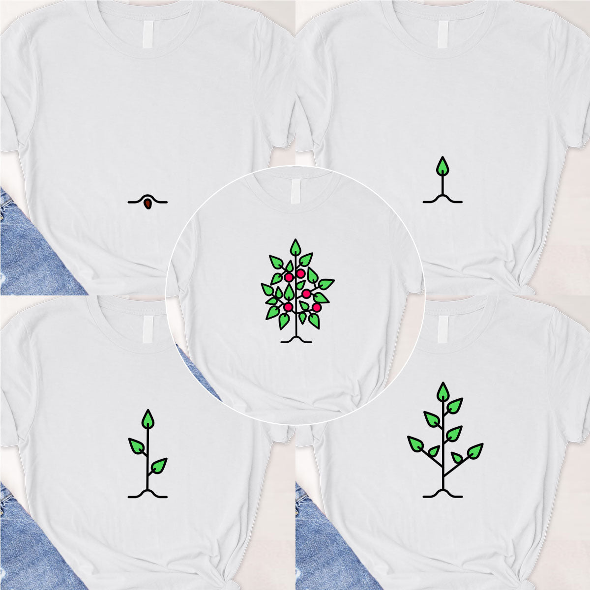 Plant Serie  (5 tees)